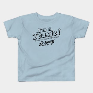 Teasie (black) Kids T-Shirt